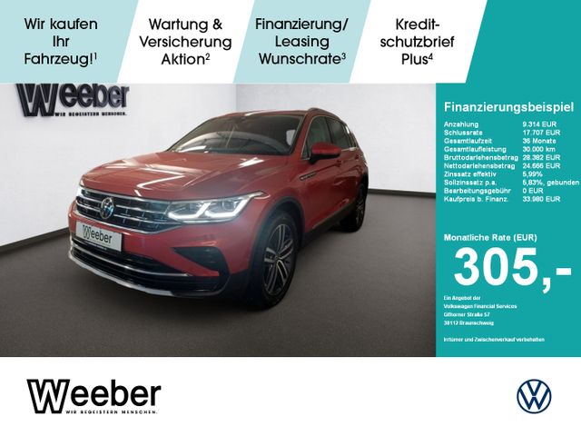 Volkswagen Tiguan 2.0 TSI Elegance 4Motion Panodach AHK