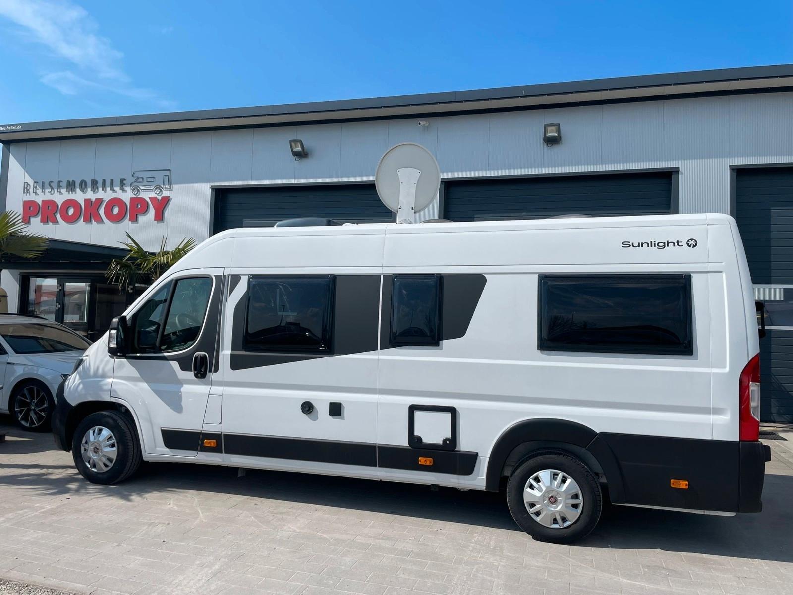 Sunlight Cliff 640 Orig. 1300km 1.Hd Vollauto.Sat Längstb