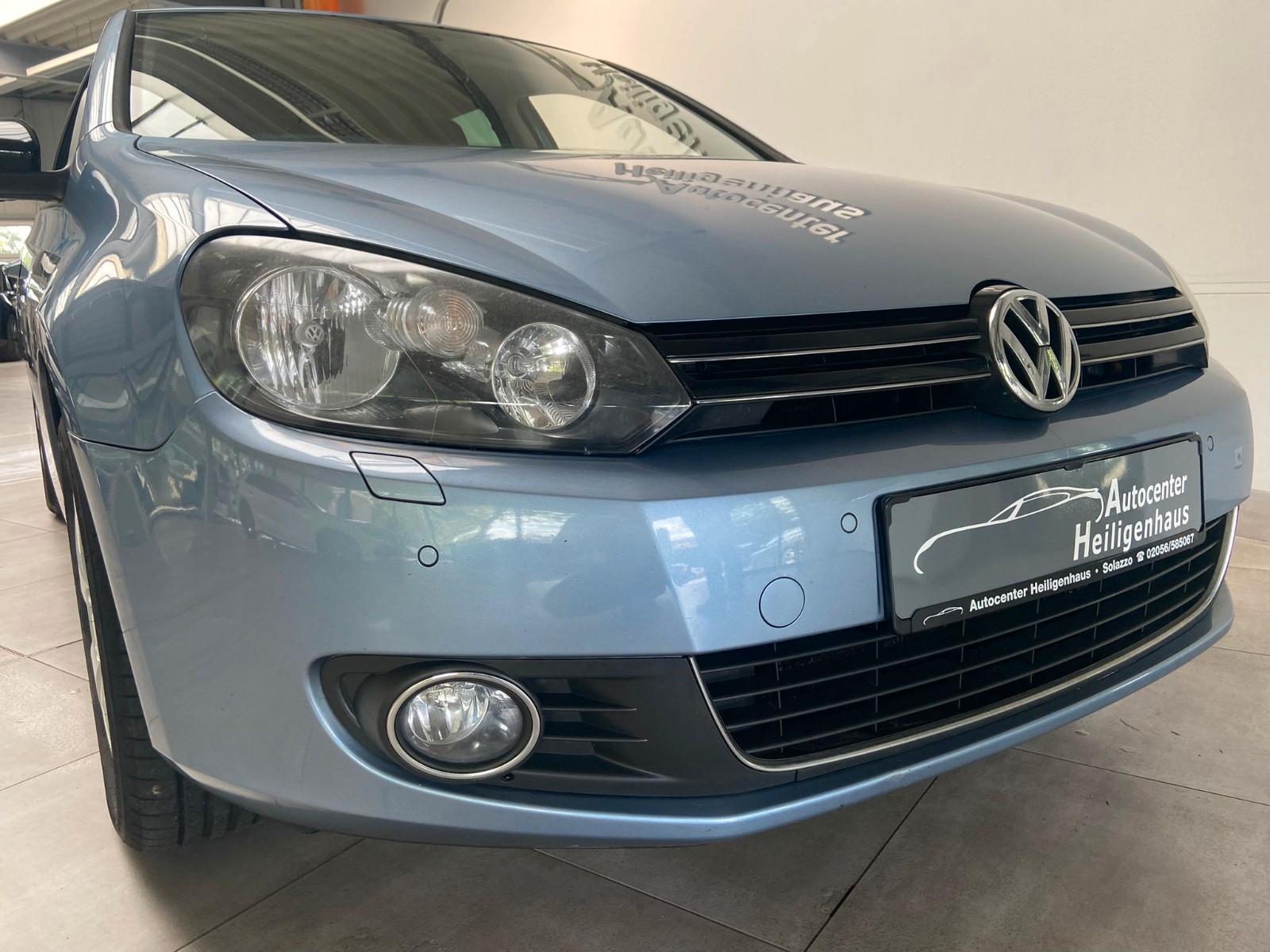 Volkswagen Golf VI Tempomat Sitzheizung 2Z-Klima PDC VO+HI