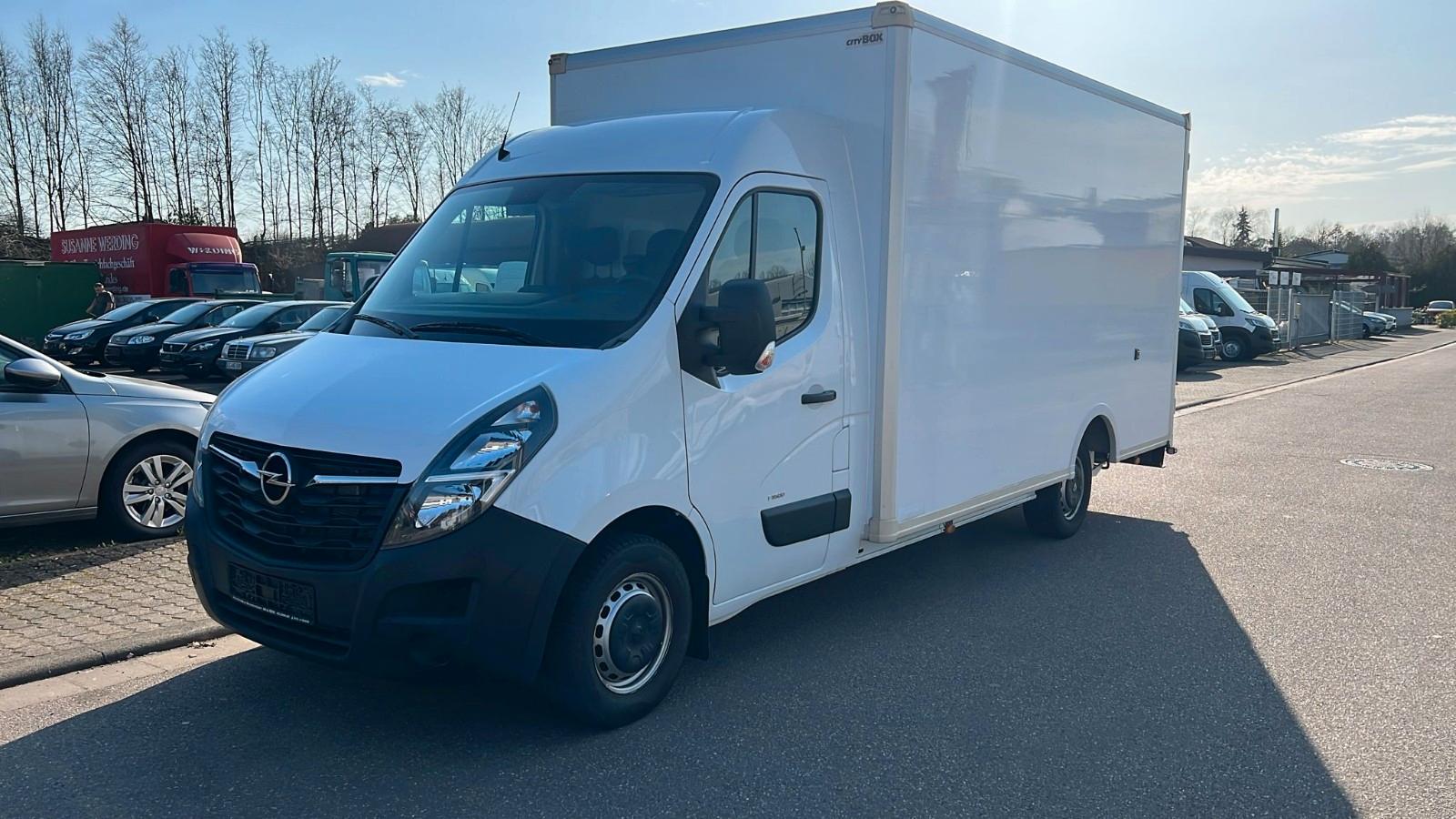 Opel Movano Koffer 120KW Top Zustand Tieflader