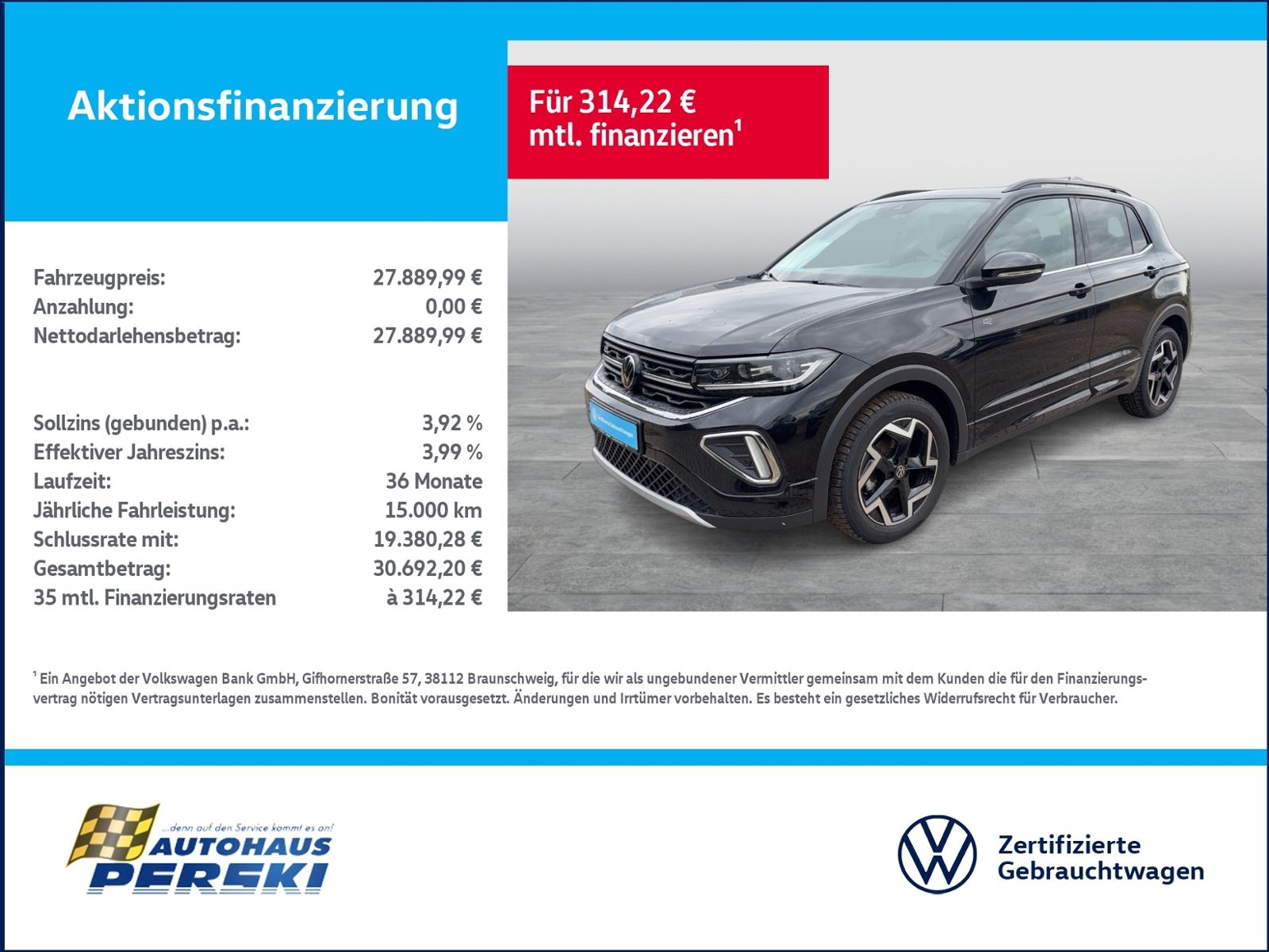 Volkswagen T-Cross 1.5 TSI R-Line DSG KLIMA NAVI LED AH foto 1