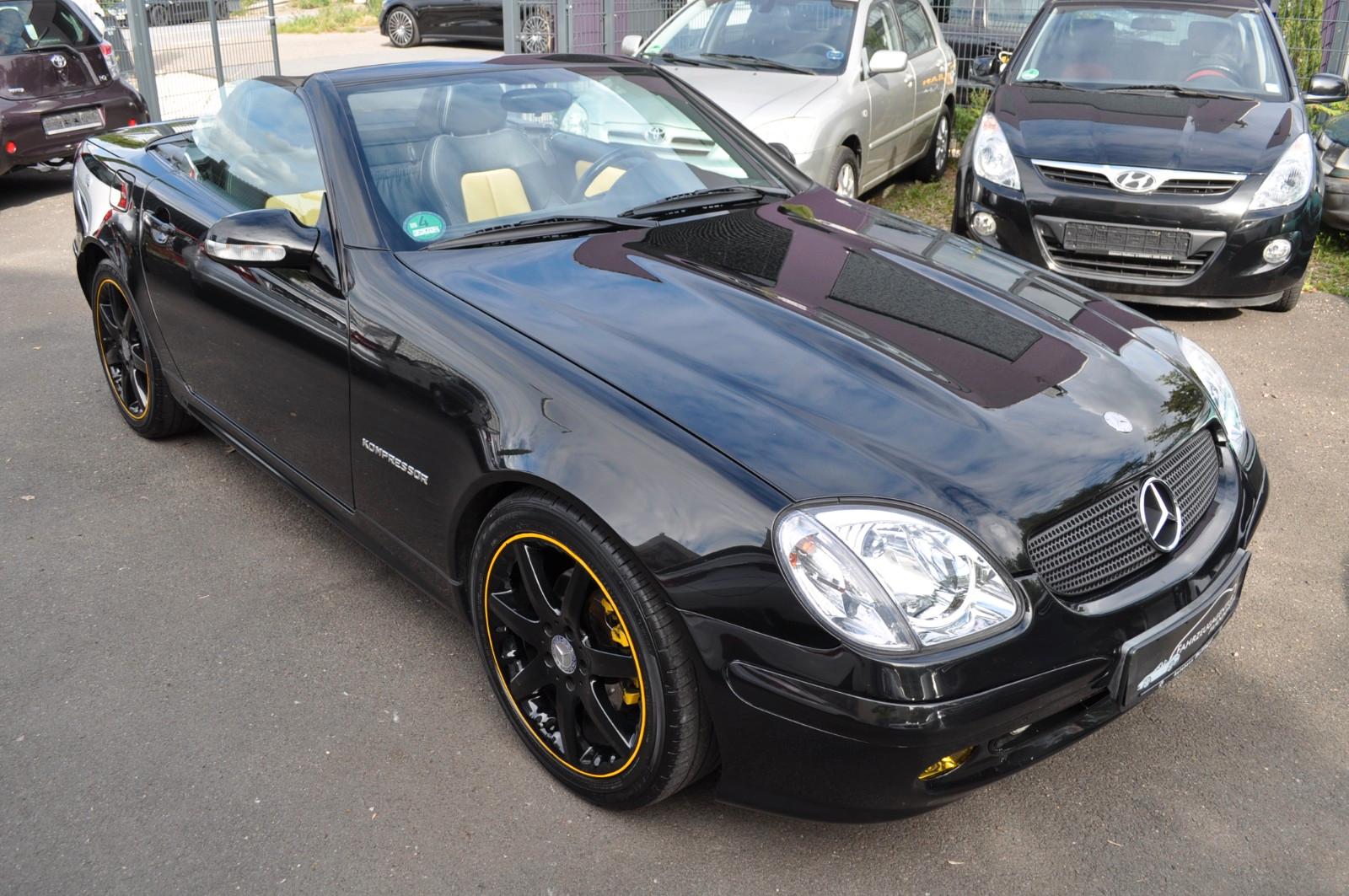 Mercedes-Benz SLK 230 Kompressor "Special - SCHWARZ-GELB"