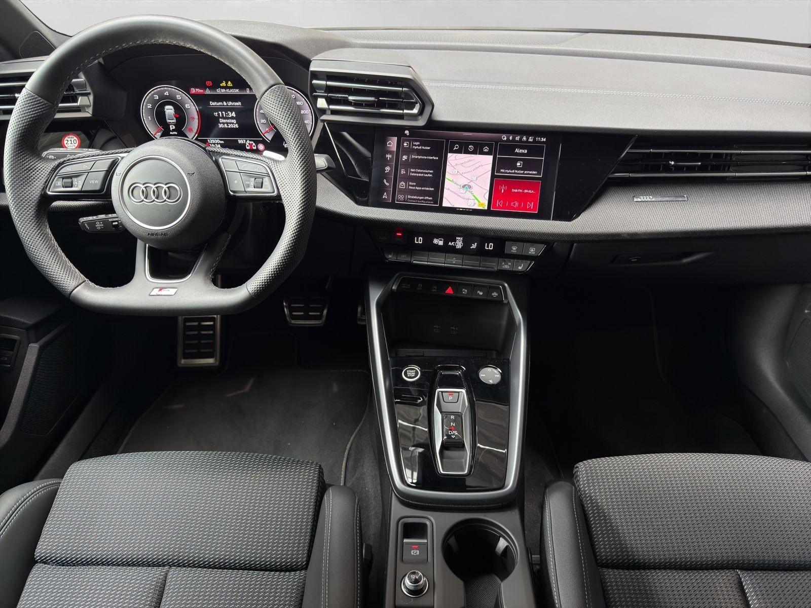 Audi A3 LIMO 30 TFSI S LINE LM17 SPORTSITZE NAVI+ KAM, миниатюра 5
