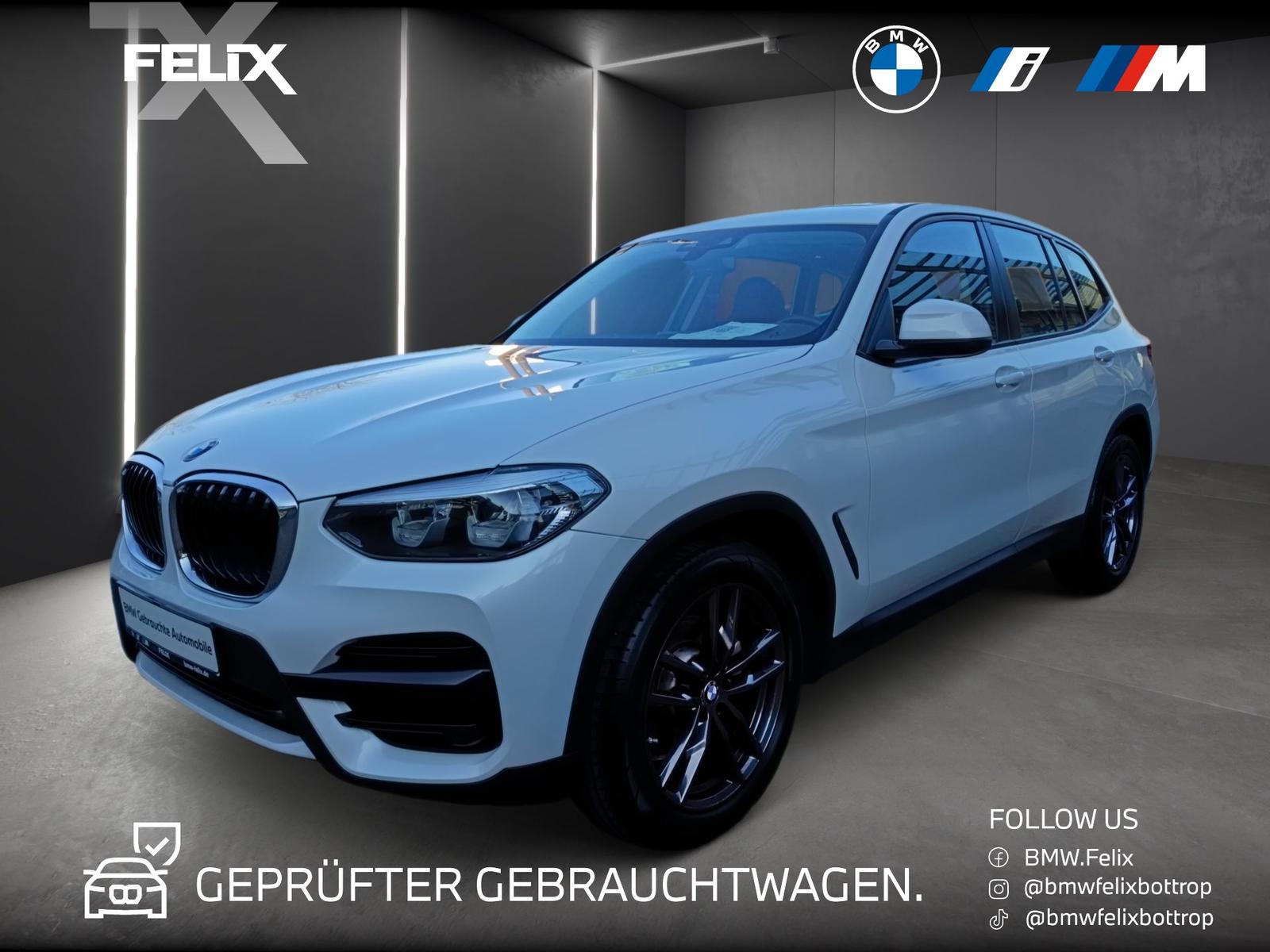 BMW X3 xDrive20d Advantage+18"ALU+ANH.KUPPLUNG+PANOR