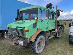 Unimog 427/1250L Hiab Ladekran Doppelkabine Doka 4x4