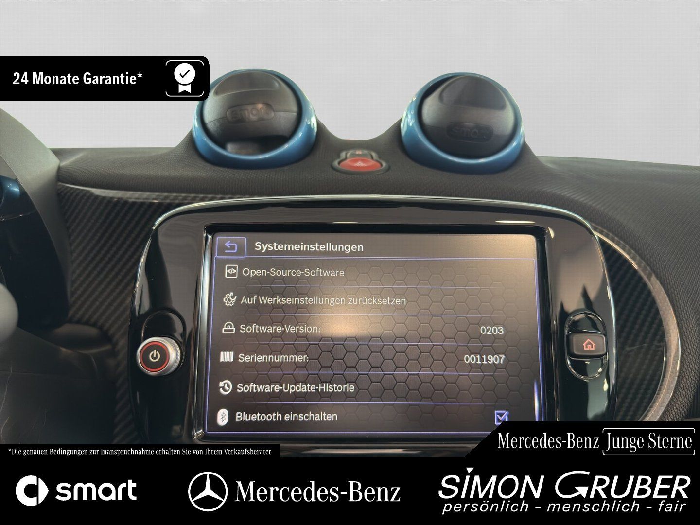 Fahrzeugabbildung Smart fortwo EQ Cabrio Pulse Exclusive JBL Carbon Wint