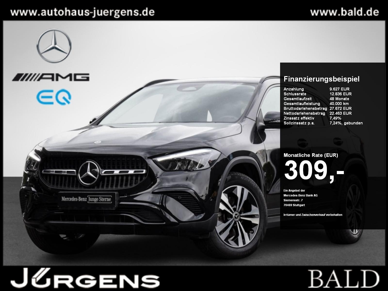 Mercedes-Benz GLA 200 d Progressive/Night/Kamera/Totw/LED/18''