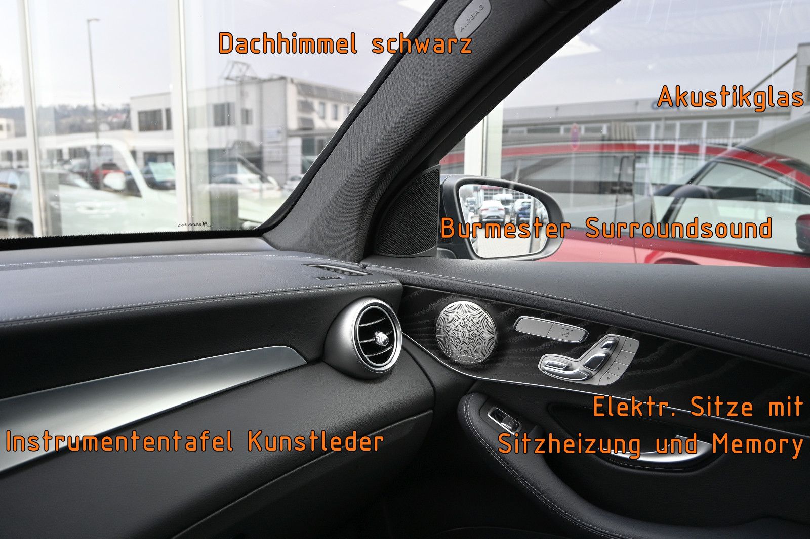 Fahrzeugabbildung Mercedes-Benz GLC 400 d 4M. AMG NIGHT °ACC°AHK°BURM°STHZG°360°