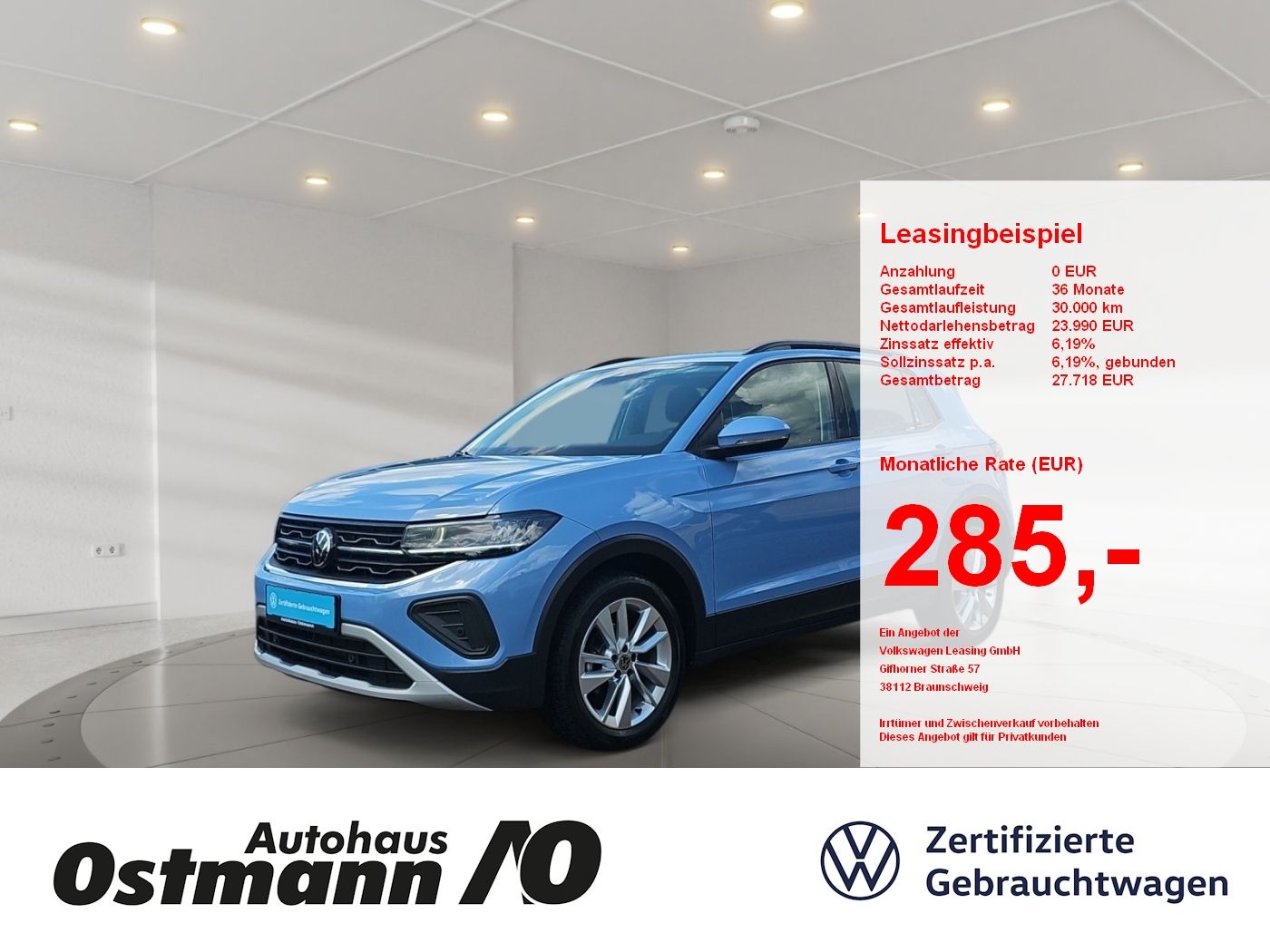 Volkswagen T-Cross 1.0 TSI DSG Life LED ACC APPLE-CARPLAY