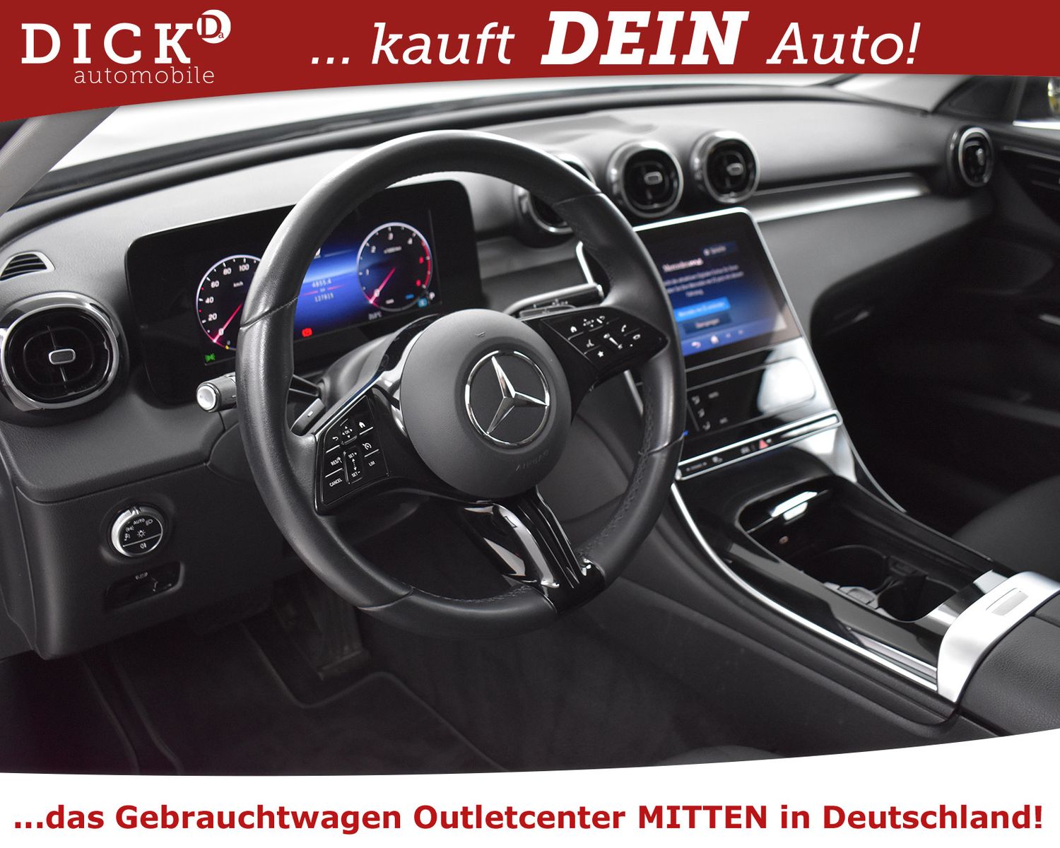 MERCEDES-BENZ C 200d 9G Avantg WIDESC+NAV+KAM+LED+SHZ+AHK+DAB+ - Image 10