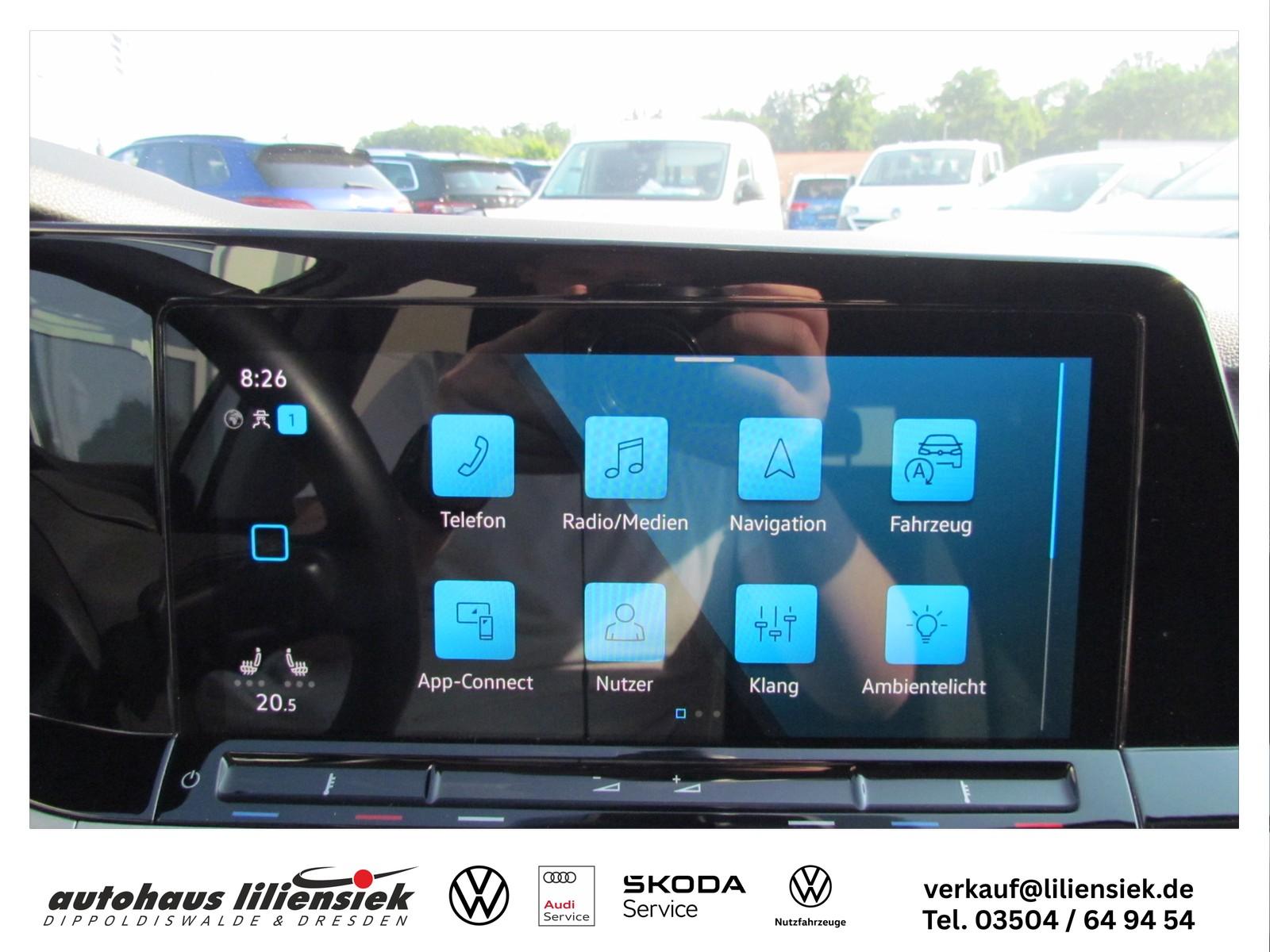 Volkswagen Golf 8 Variant 2.0 TDI Life ACC/LED/NAVI/DAB, миниатюра 19