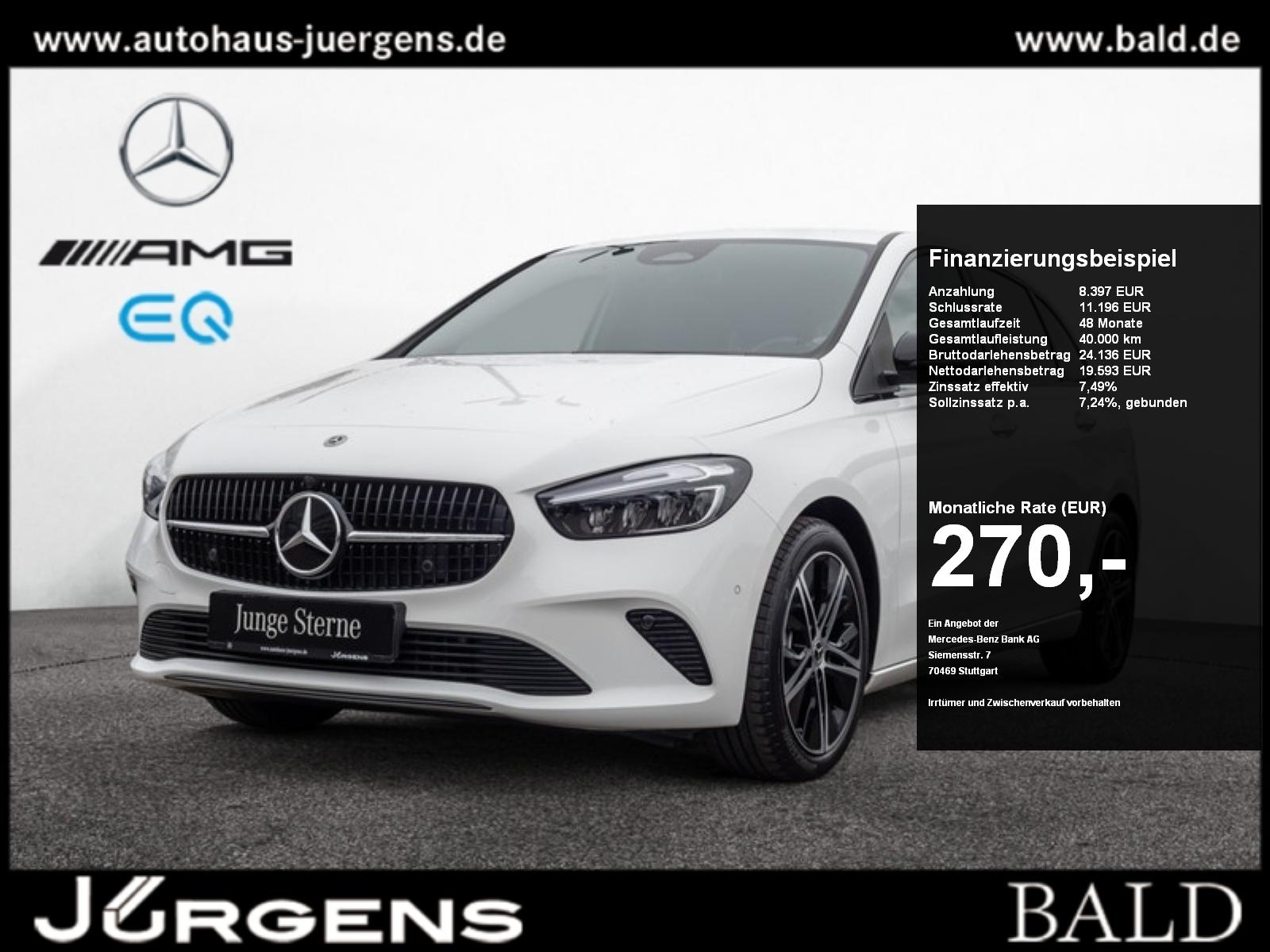 Mercedes-Benz B 200 Progressive/LED/Cam/Night/Keyl/Winter/18'