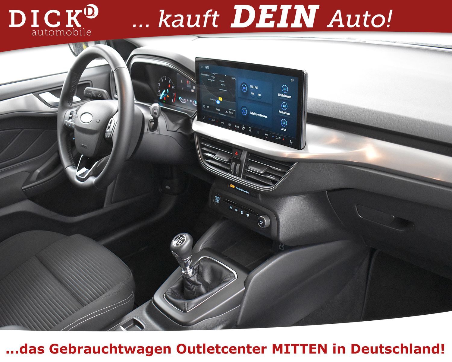 FORD Focus T 1.0 Titan >NAVI+LED+SHZ+TEMP+DAB+PDC - Image 12