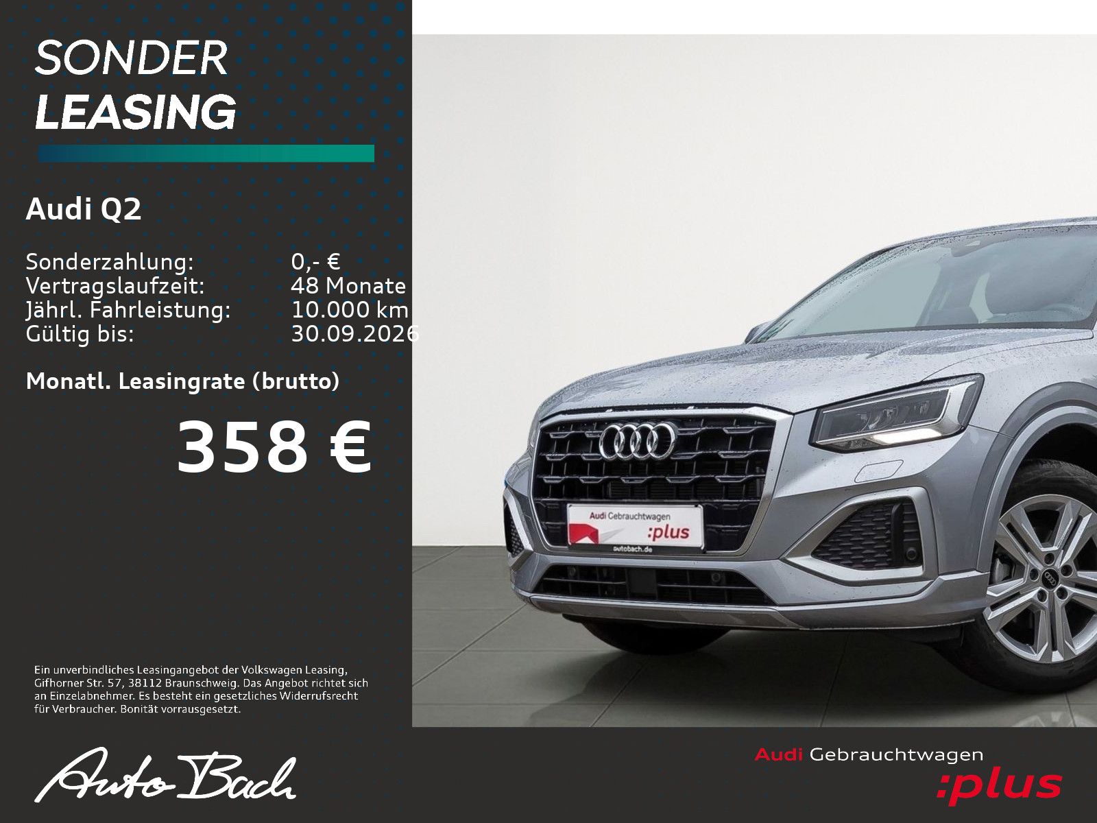 Audi Q2 advanced 30TFSI LED CarPlay Sportsitze EPH imagem 2