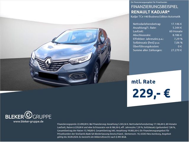 Renault Kadjar TCe 140 Business Edition Automatik