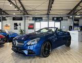 Mercedes-Benz SLC 180 AMG Line*LEDER*AIRSCARF*NAVI*LED*PANOR. - : Blau, Cabrio