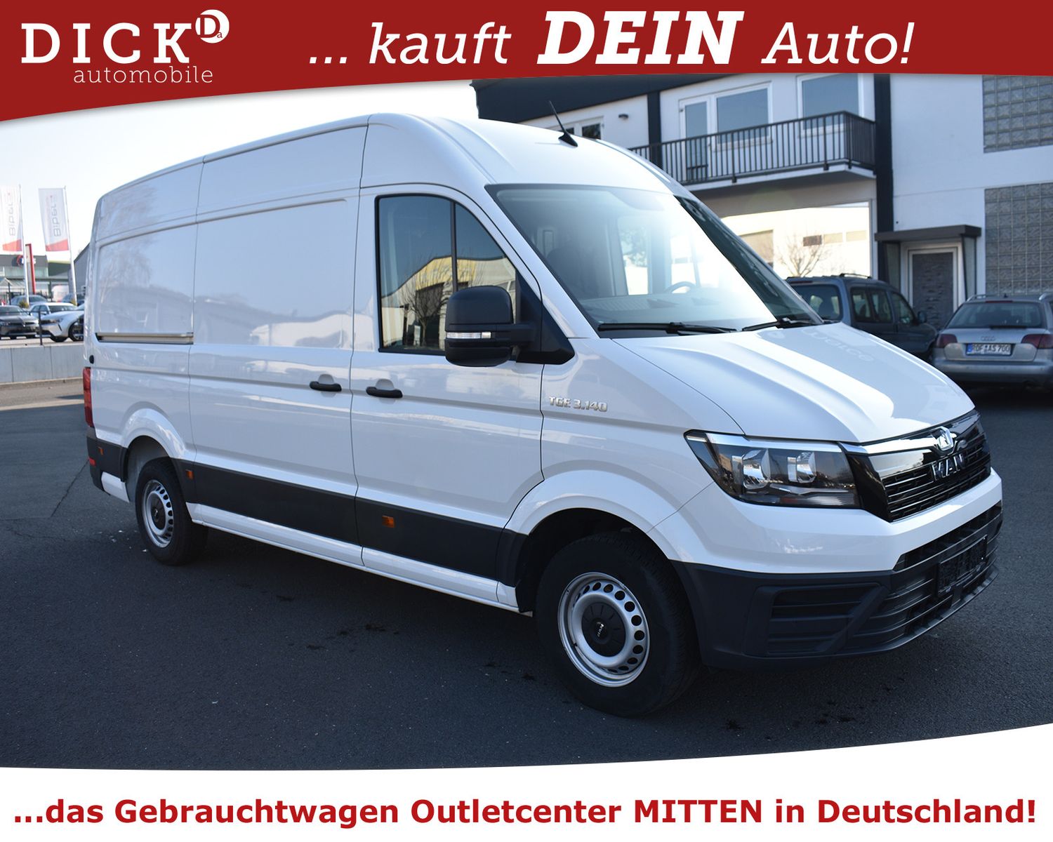 MAN TGE 2.0d HOCHDACH + KAMERA+NAVI+DAB+APPLE+1-HAND - Image 2