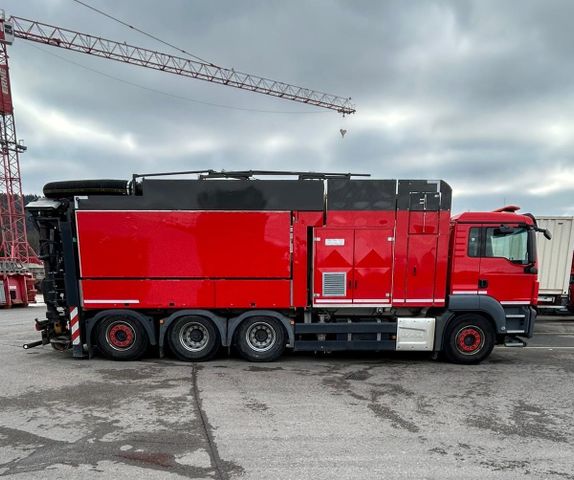 MAN TGS 35.480 EURO6 Saugbagger MTS Dino 12m³