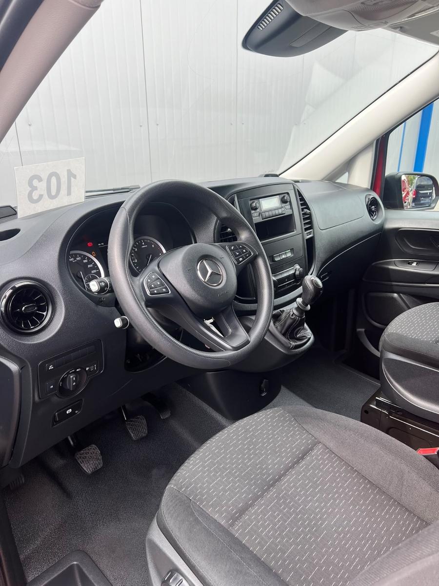 Mercedes-Benz Vito 110 KOMPAKT KLIMA TEMPOMAT 2-SITZE SCHRÄNKE, миниатюра 13