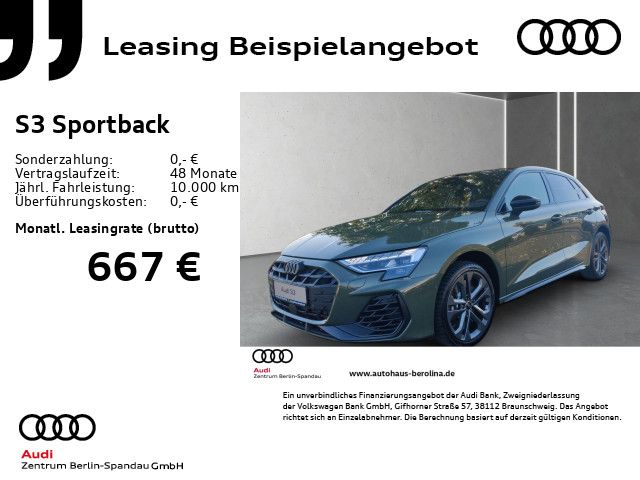 Audi S3 Sportback *MATRIX*PANO*SONOS*Opt.-Schwarz+*