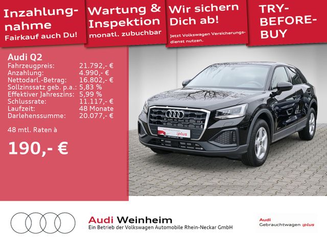 Audi Q2 30 TFSI LED PDC Sitzheizung uvm