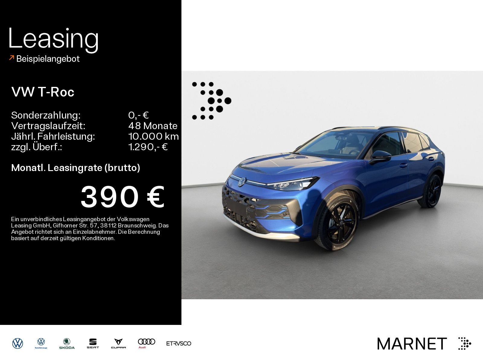 Volkswagen T-ROC Style DSG / NAVI / LED / Kamera / SHZ usw.