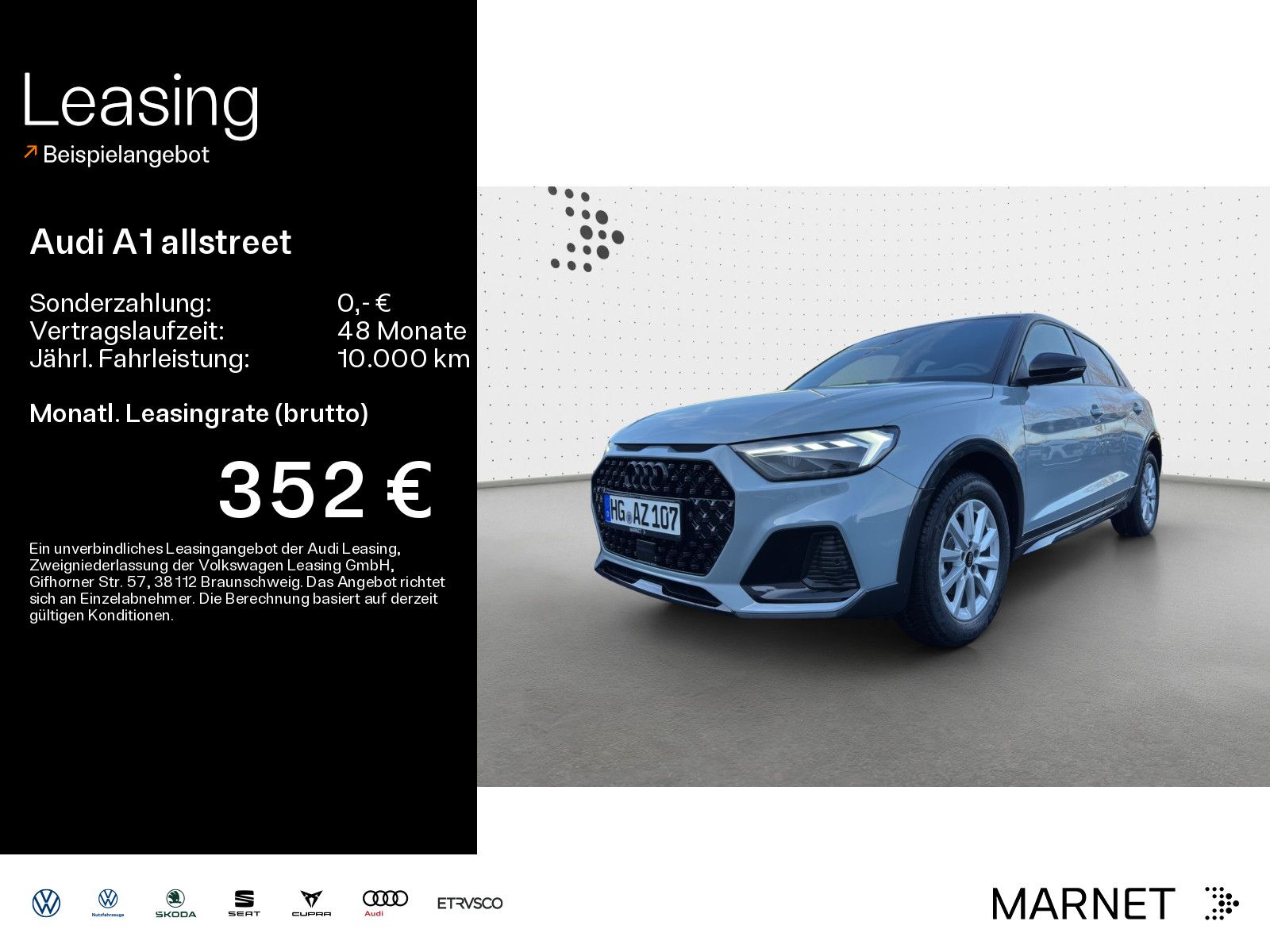 Audi A1 allstreet 30 TFSI 85(116) kW(PS) S tronic