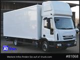 Iveco Eurocargo 75E21 Koffer, Topsleeper, Luftfederung - Iveco Eurocargo