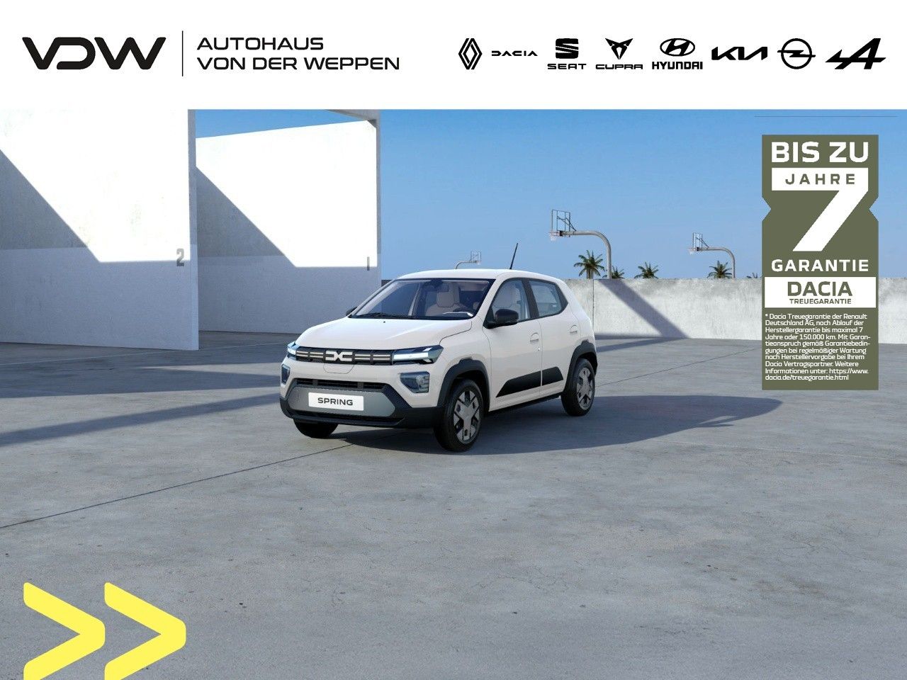 Dacia Spring Electric Expression Klima Rückfahrkamera