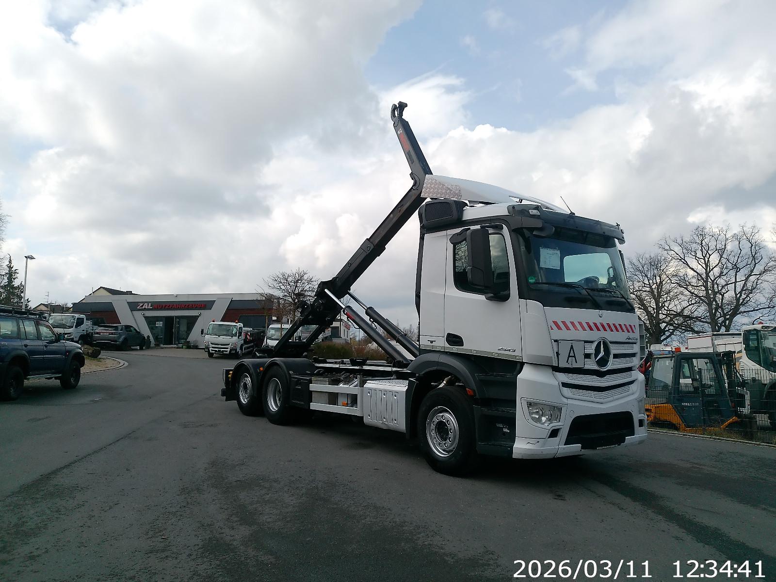 Mercedes-Benz ANTOS   Abrolkipper 6X2  Multi Liftt