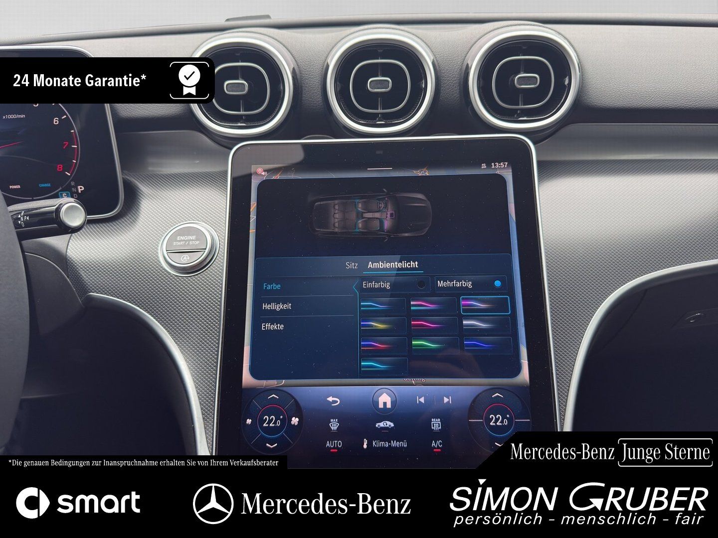 Fahrzeugabbildung Mercedes-Benz C 180 T Avantgarde MBUX AHK LED DAB Vor.Distr