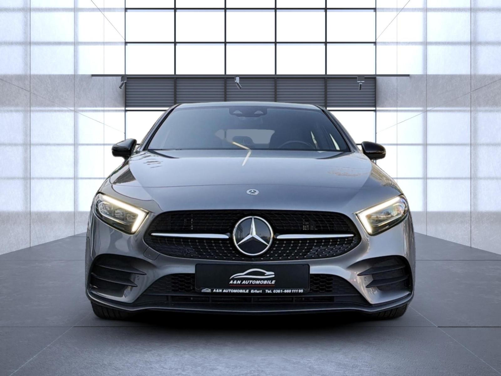 Mercedes-Benz A 250 e AMG+MULTIBEAM-LED+NAVI+LEDER+NIGHT-PAKET