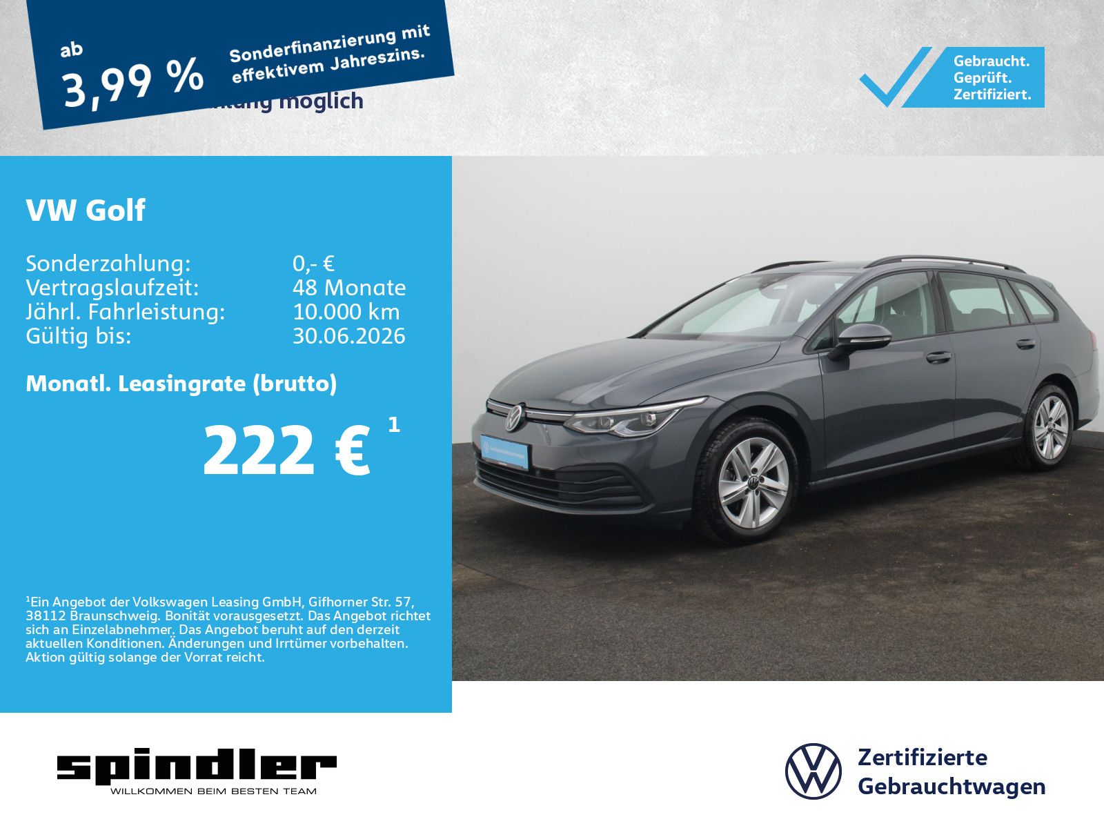 Volkswagen Golf VIII Life 1.5 eTSI DSG / Navi, LED+, AHK