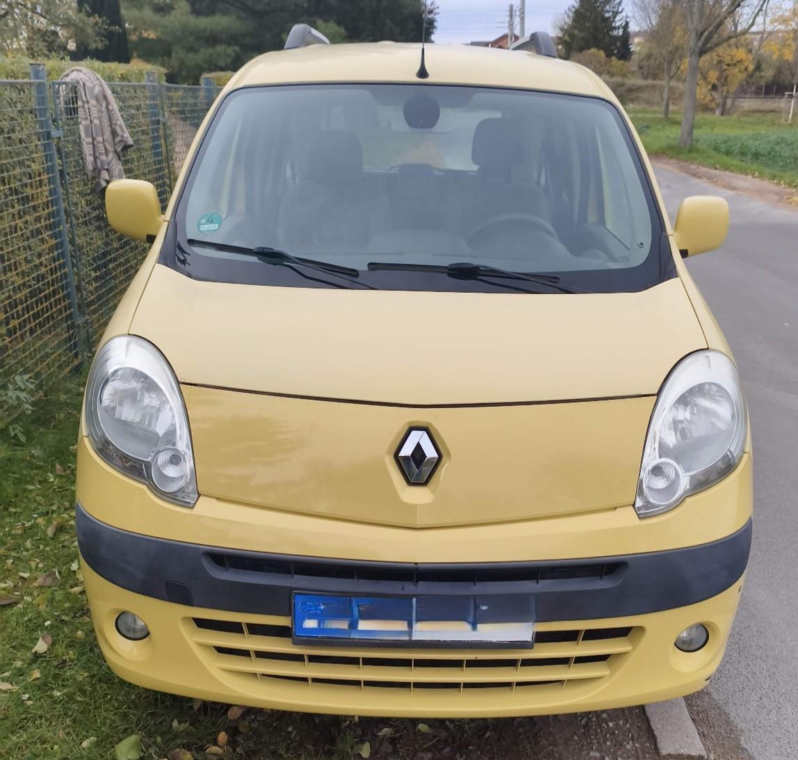 Renault Kangoo  1.6i Klima, Standheizung, AHK, 1.Hand