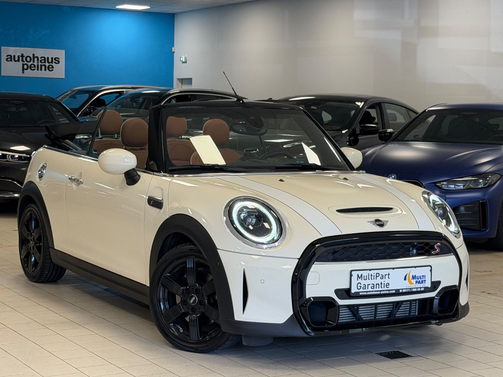 MINI CooperS Cabrio/Aut/HUD/LEDer/Kamer/KomfZg/VOLL