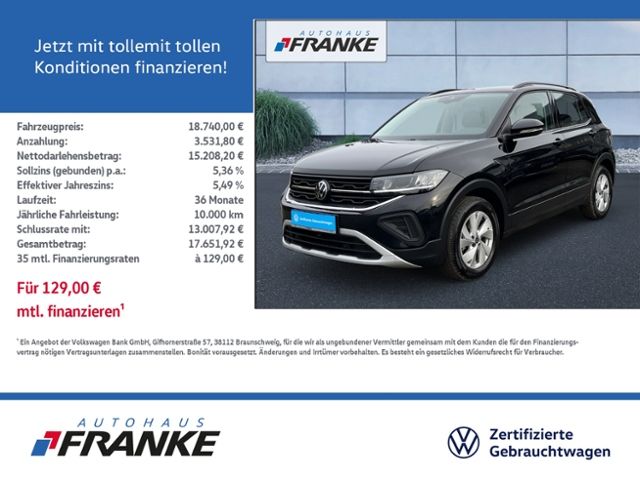VW T-Cross 1.0 TSI, Life, ASG bis 07/2030