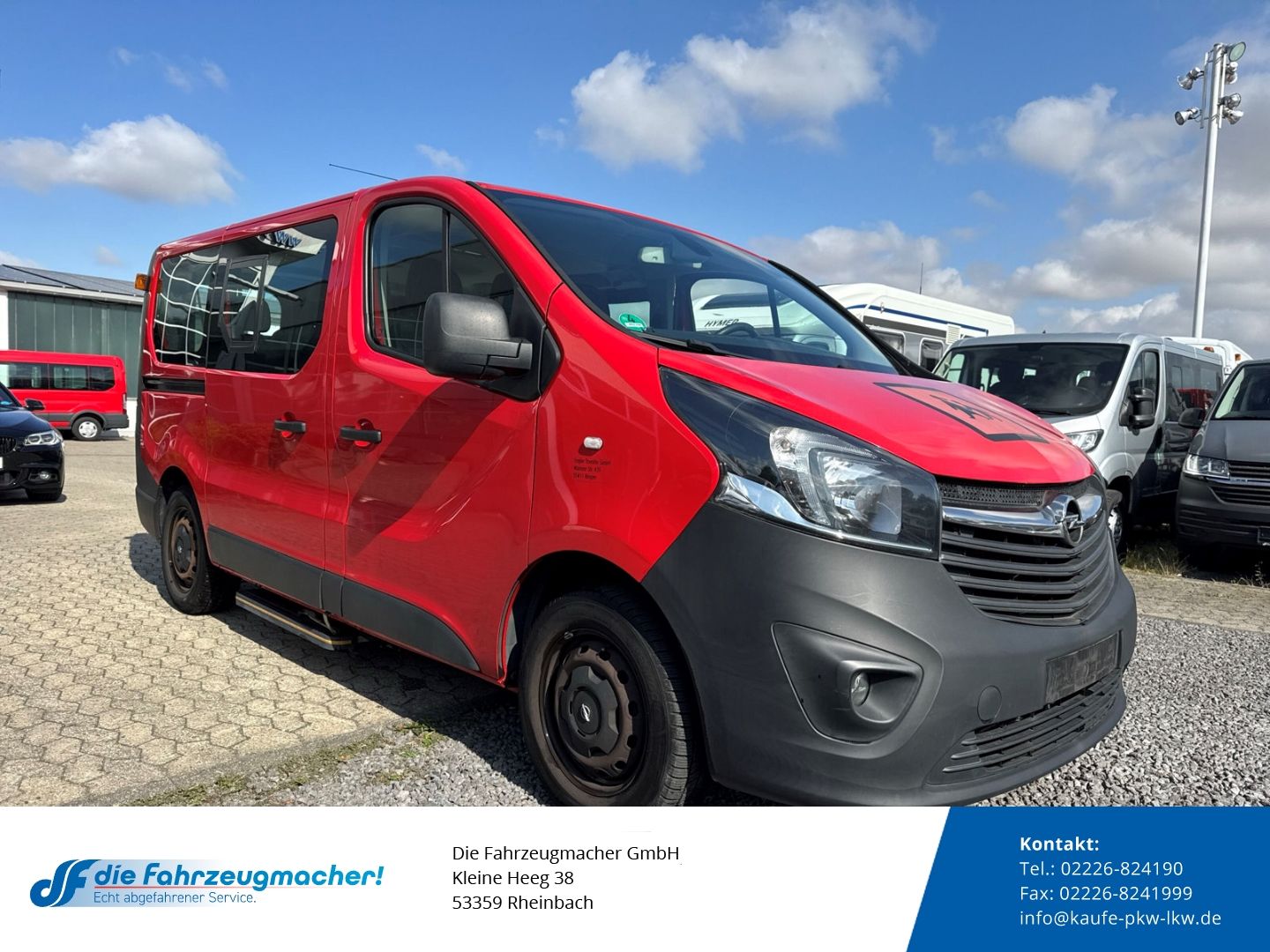 Fahrzeugabbildung Opel Vivaro B Kasten Combi L1H1 2,7t *2198