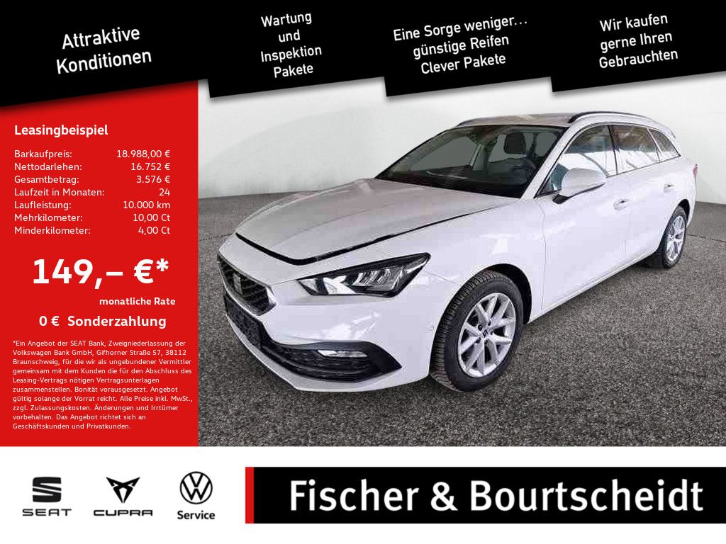 Seat Leon Sportstourer 2.0 TDI Style PDC SHZ NAVI LED