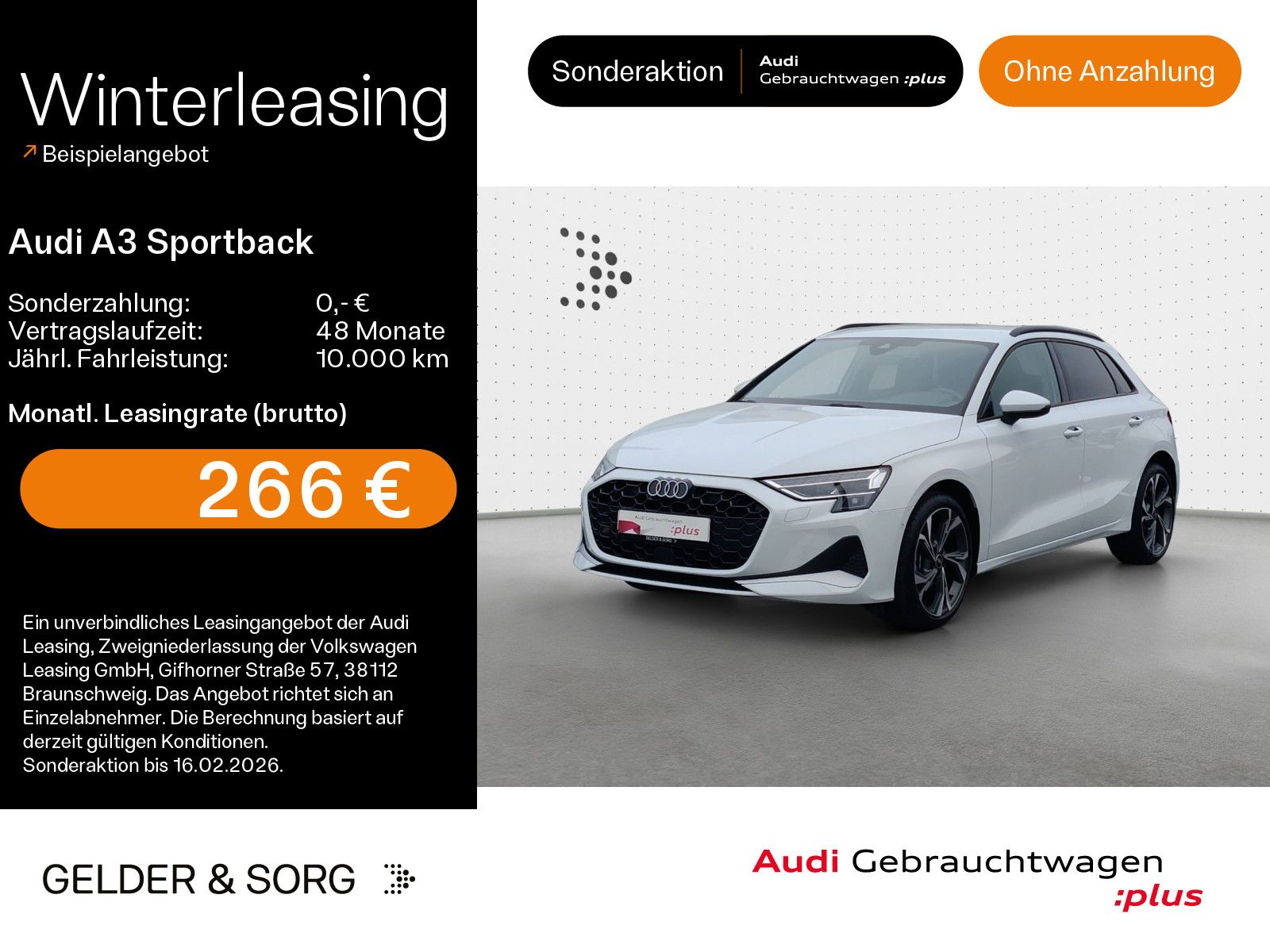 Audi A3 Sportback 30 TDI advanced HuD*Sonos*LED*EPH+