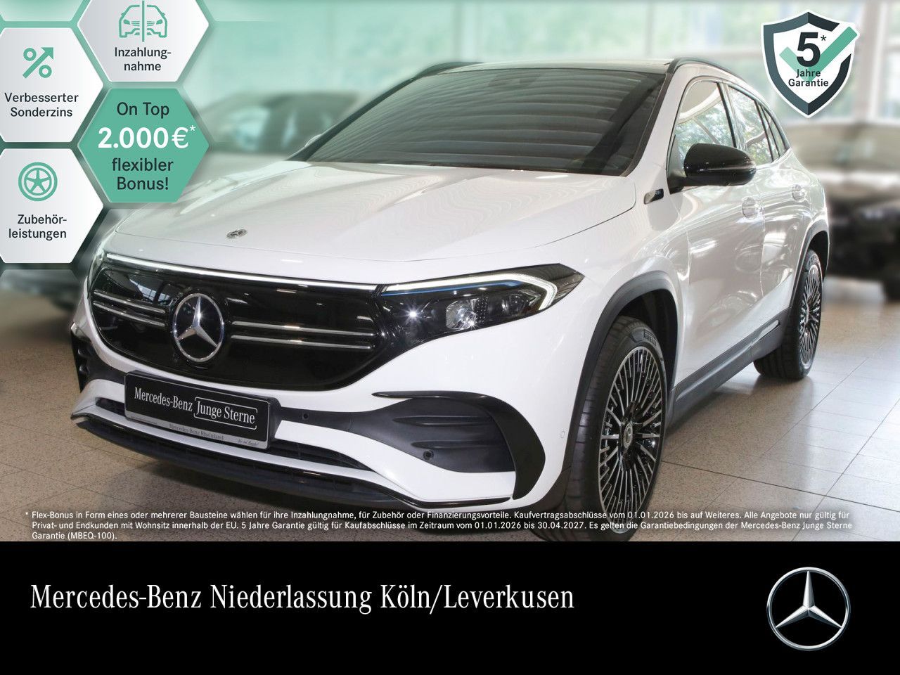 MERCEDES-BENZ EQA 250 AMG Adv+/Night/20"/Pano/AHK/360°/Sound