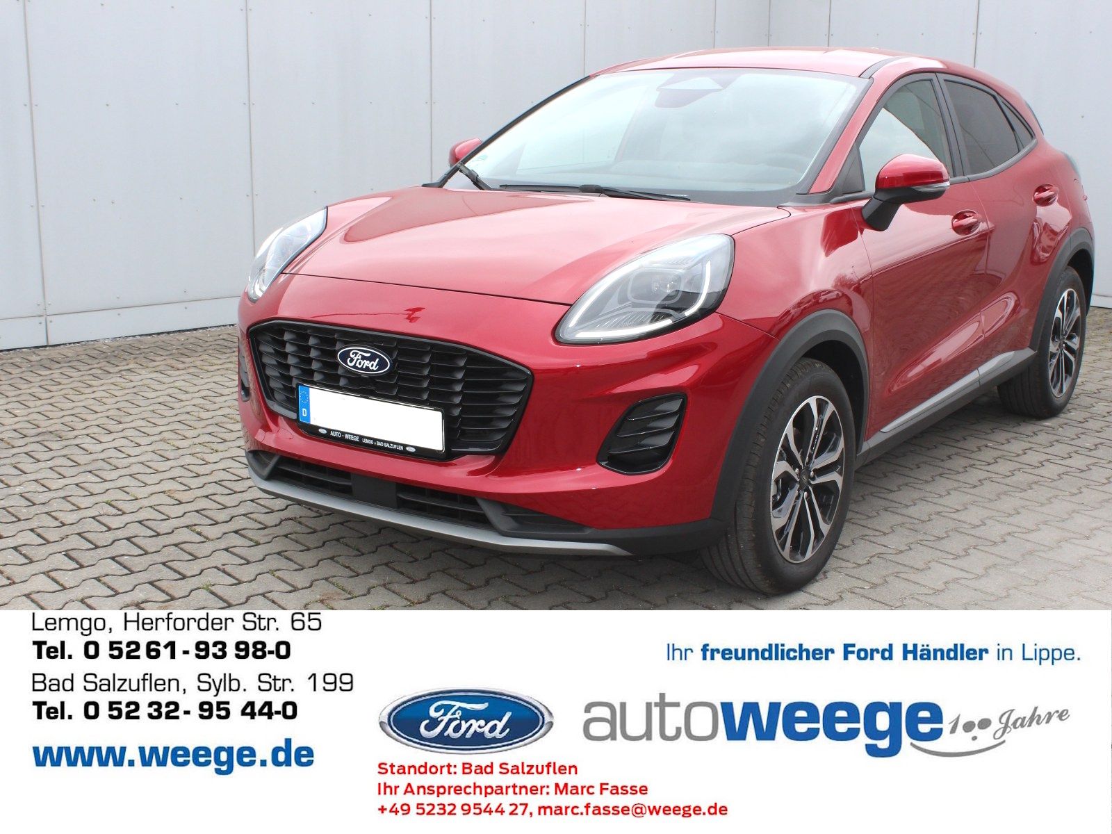 Fahrzeugabbildung Ford Puma Titanium 1,0 EcoBoost