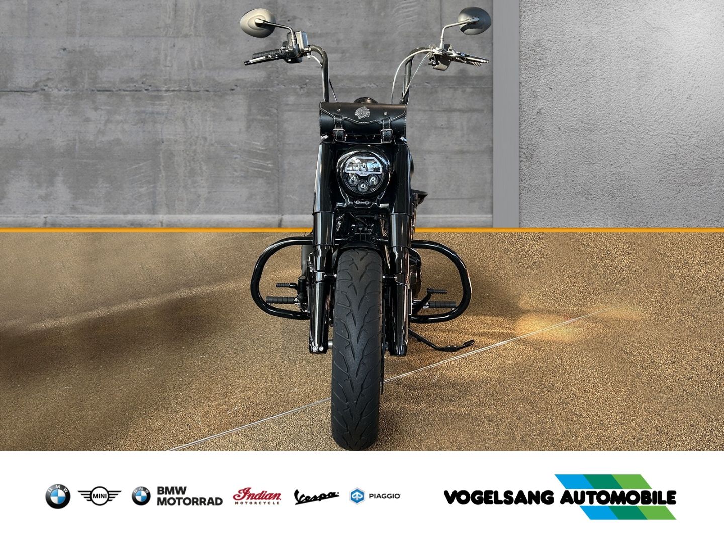 Fahrzeugabbildung Indian Chief Bobber Heckumbau, Ape Lenker, Blinkerumbau