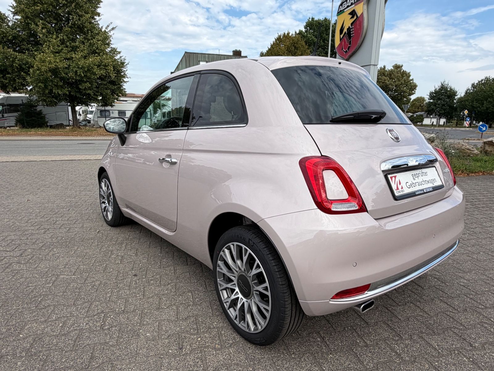 Fiat 500 Star Stella White*NW-Zustand*Xenon*Navi*UVM imagem 3