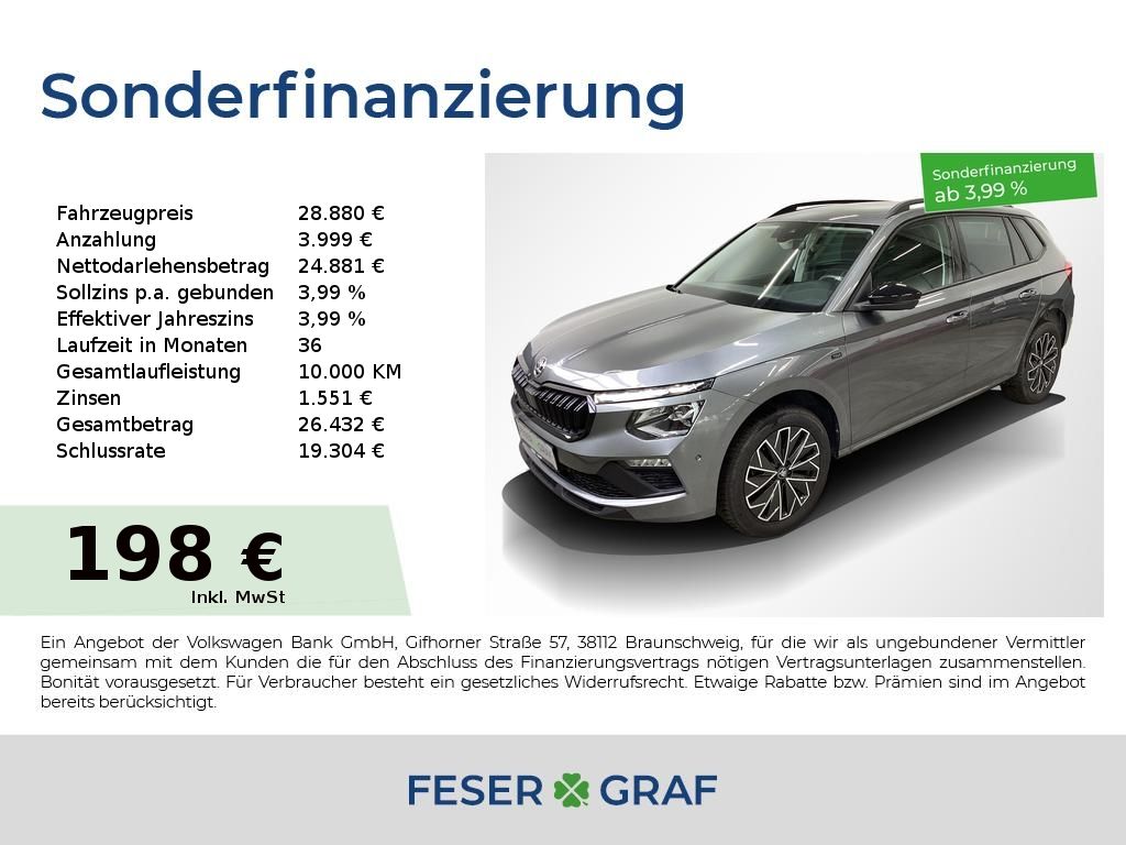 Skoda Kamiq Selection 1,5l TSI DSG *RFK SHZ MATRIX NAV