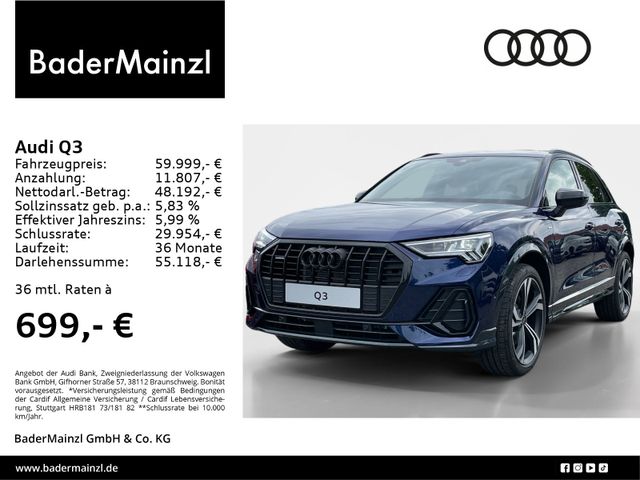 Audi Q3 S line 45 TFSI quattro 180(245) kW(PS) S tron