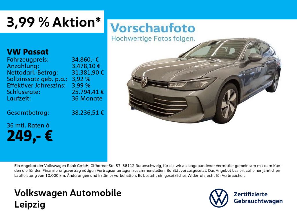VW Passat 2.0 TDI Business *ACC*DCC*HuD*Navi*360°