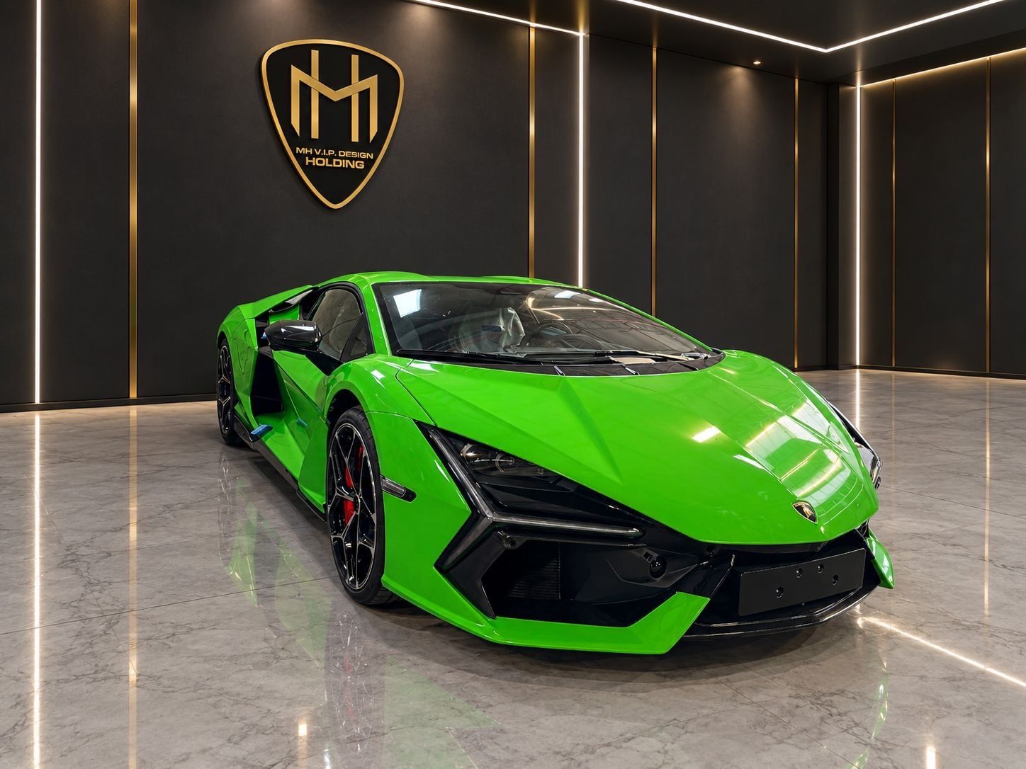 Lamborghini Revuelto Verde Egeria