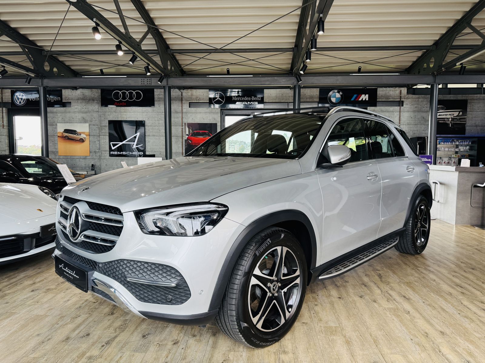 Mercedes GLE 450 2019, 3.0 hibrīds, Automāts, SUV/Apvidus, Sudrabs — Latvijā