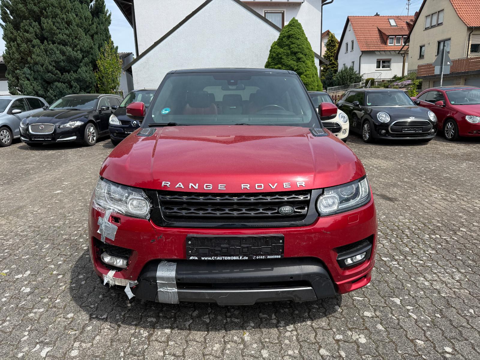 Land Rover Range Rover Sport 4,4 Autobiography Unfall