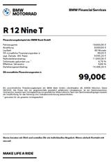 BMW R 12 Nine T 99,-€ mtl. Rate / Option 719 - Offers